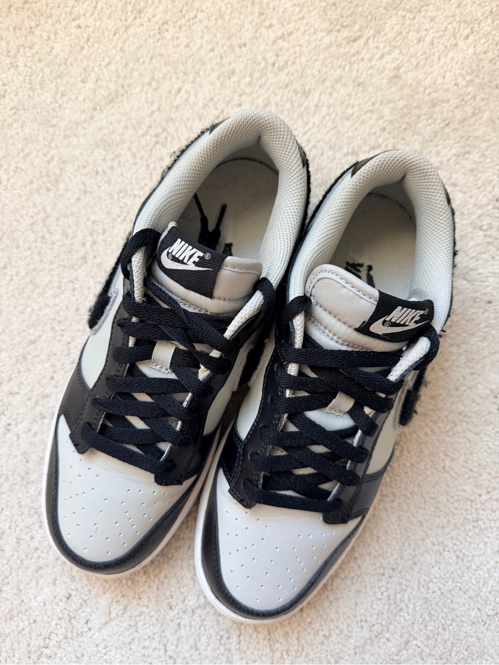 Nike Dunk Low Retro Chenille Swoosh - Picture 5 of 8